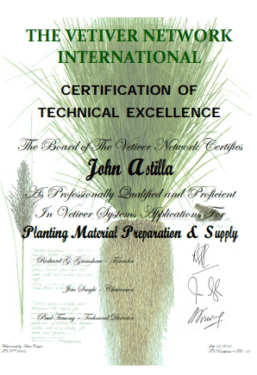 Vetiver Grass Technology - The Vetiver Network International